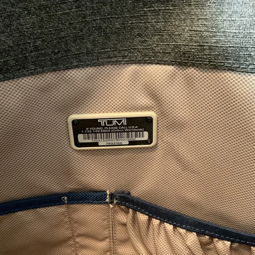 Mens Tumi commuter bag rare limited edition